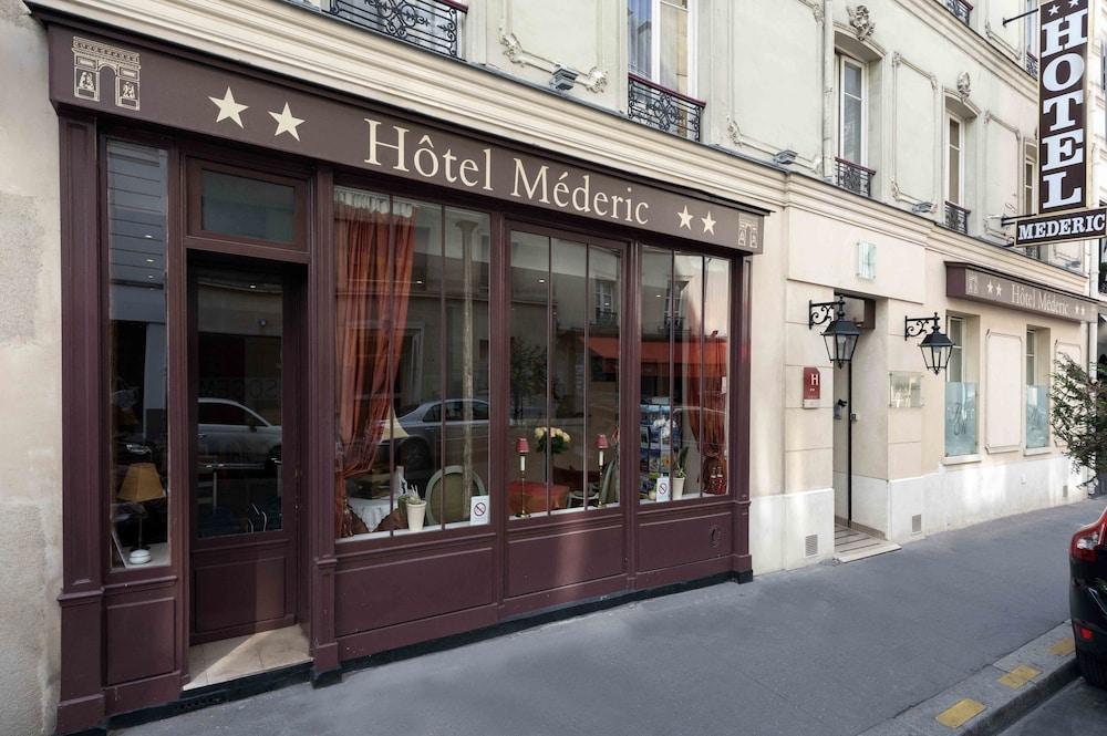 Hotel Courcelles Mederic Paris Exterior foto