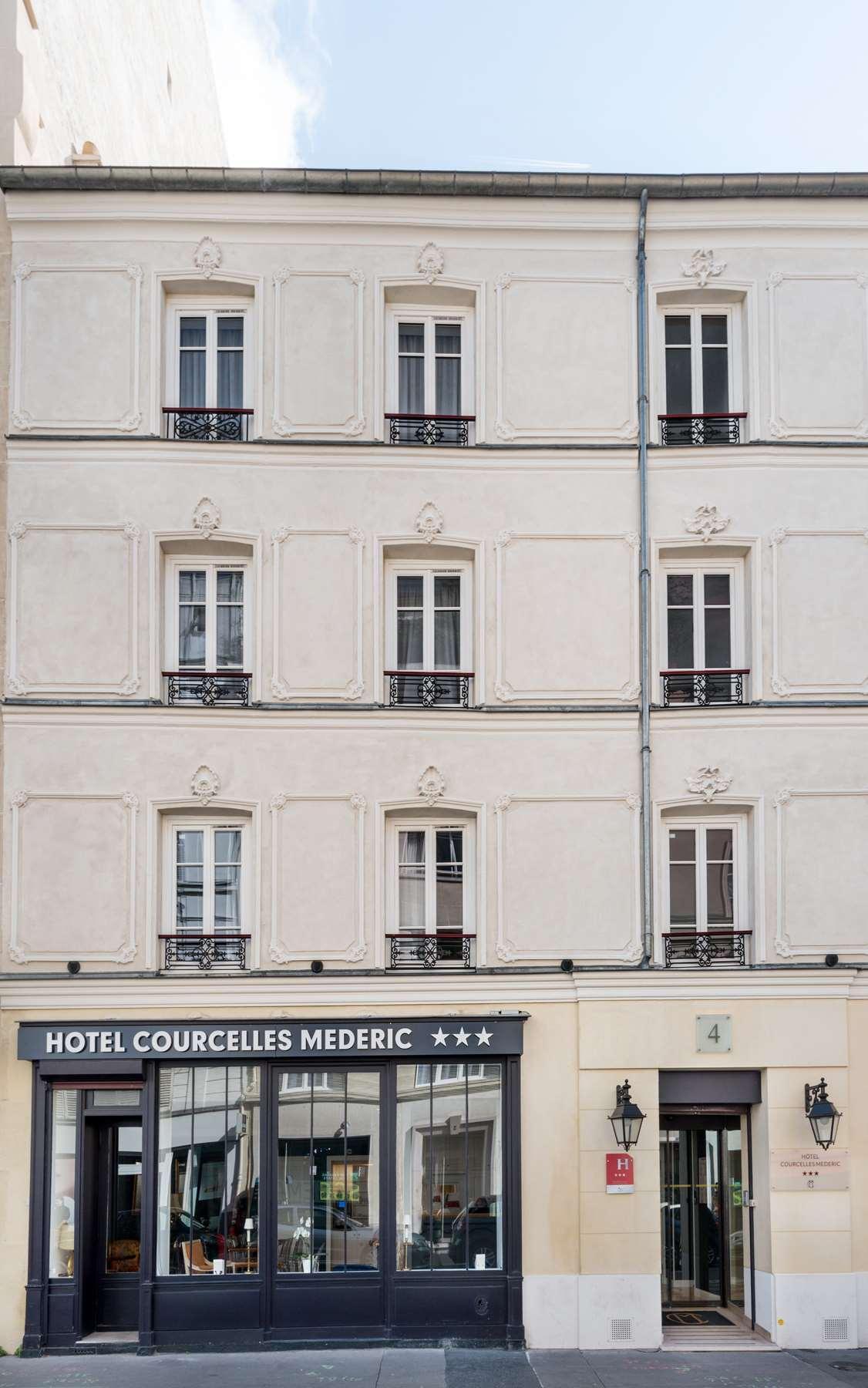 Hotel Courcelles Mederic Paris Exterior foto