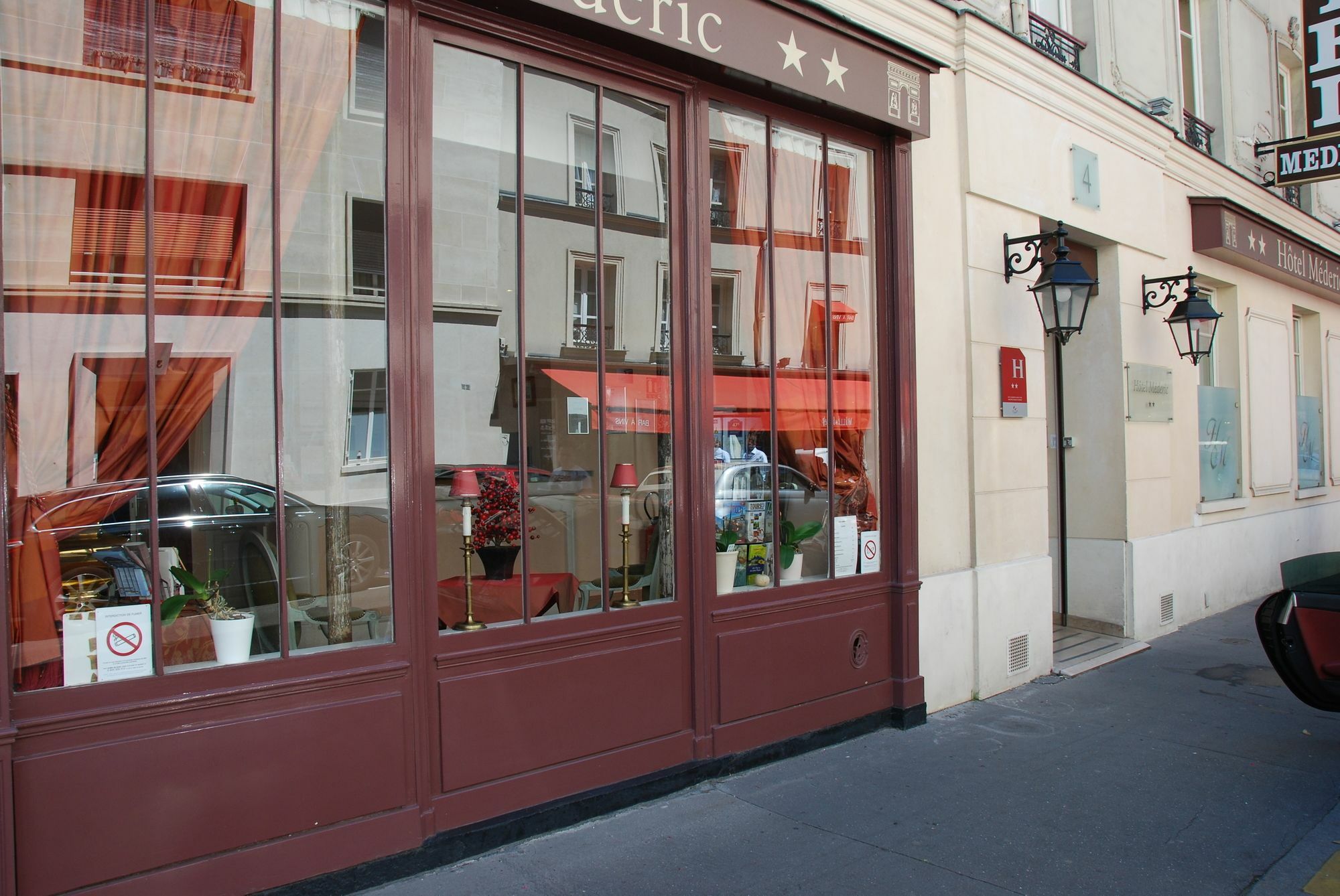 Hotel Courcelles Mederic Paris Exterior foto